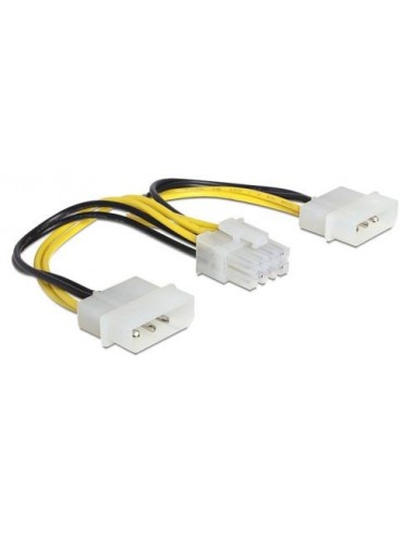 Adapter za napajanje Molex- 2xMolex, 1x 8pin EPS Delock 83410