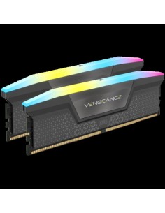 RAM DDR5 2x32GB 6000MHz Corsair Vengeance RGB Grey (CMH64GX5M2D6000Z40)