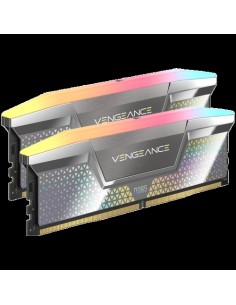 RAM DDR5 2x24GB 8000MHz Corsair Vengeance RGB Silver (CMHC48GX5M2X8000C38)