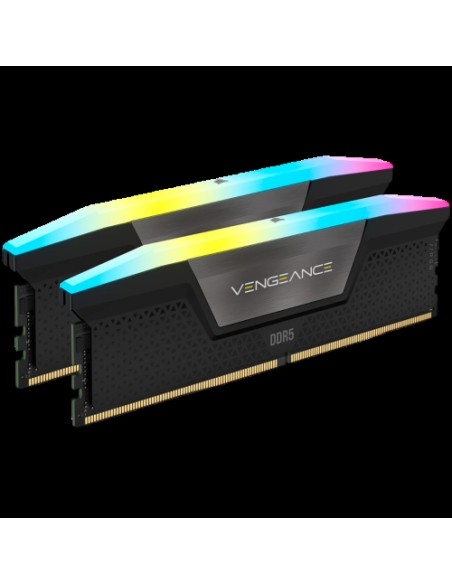 RAM DDR5 2x32GB 6400MHz Corsair Vengeance RGB Black (CMH64GX5M2B6400C42)