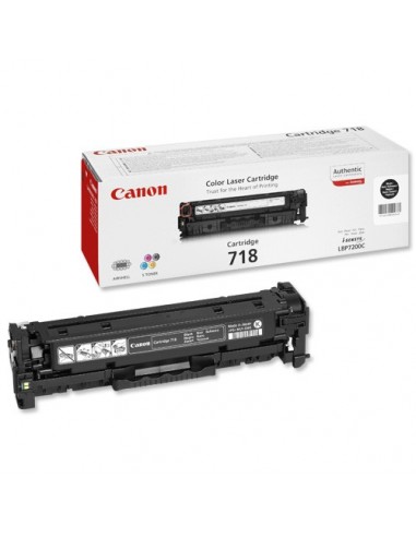 Canon toner CRG-718Bk Twin črn za LBP-7200/MF8330/8350 (2x3.400 str.)