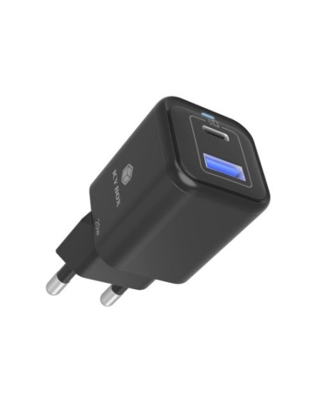 Polnilec za telefon IcyBox IB-PS1020-PD, 20W, USBC/A