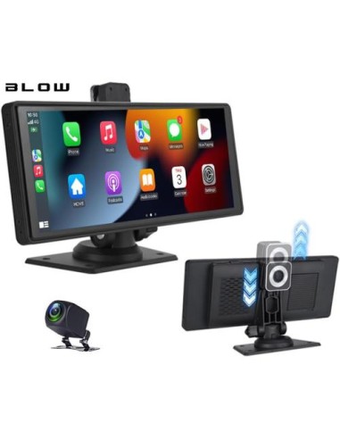 Univerzalni zaslon BLOW 78-430, Android Auto / Apple CarPlay, brezžični, univerzalni, glasba, navigacija, klici, obvestila, glas
