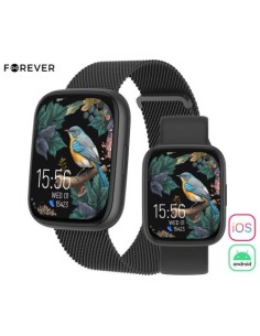 Pametna ura Forever ForeVigo 4 SW-330, črna