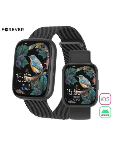 Pametna ura Forever ForeVigo 4 SW-330, črna