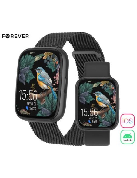 Pametna ura Forever ForeVigo 4 SW-330, črna
