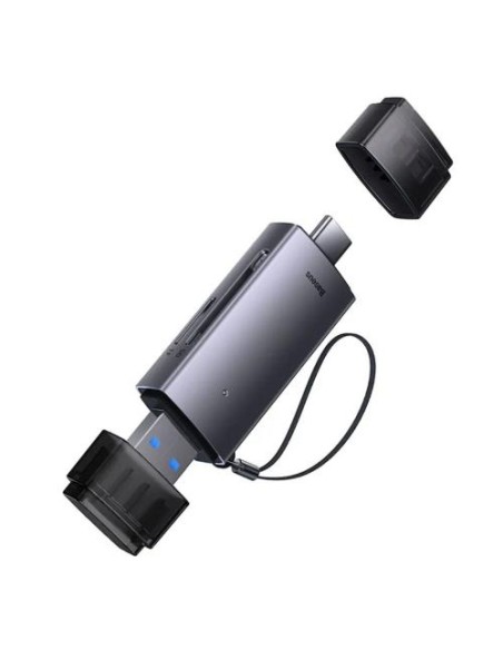 Čitalec kartic Baseus Lite USB-A/USB-C na SD/TF (WKQX060113)