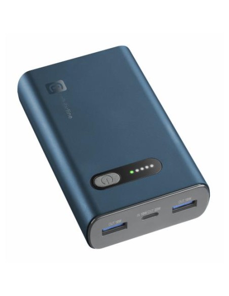 Prenosna baterija Fast (PBFAST01PD10000G) 10.000mAh, modra