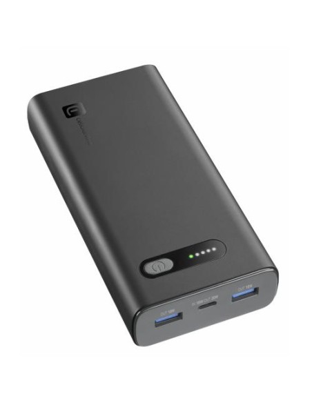 Prenosna baterija Fast (PBFAST01PD20000K) 20.000mAh, črna