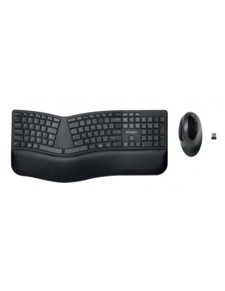 Tipkovnica + miška Kensington Pro Fit (K75406IT), brezžična, ergonomska