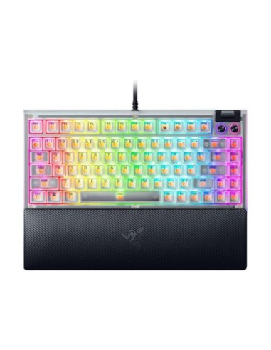 Tipkovnica Razer BlackWidow V4 75%, Phantom White, US (RZ03-05003500-R3M1)
