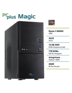 PC PCplus Magic (148230) Ryzen 5 8600G 16GB 1TB NVMe SSD