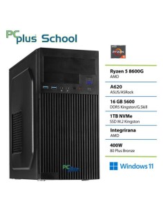 PC PCplus School (148254) Ryzen 5 8600G 16GB 1TB NVMe SSD W11P EDU