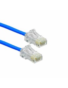 Priključni kabel UTP C6 RJ45 1.5m, moder, Leviton HighFlex P24 (6H4P0-05L)