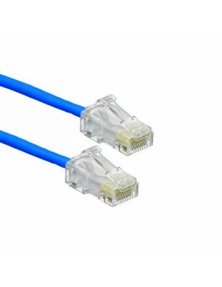 Priključni kabel UTP C6 RJ45 1.5m, moder, Leviton HighFlex P24 (6H4P0-05L)