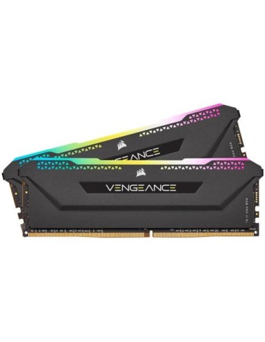 RAM DDR4 2x8GB 3200MHz Corsair Vengeance RGB Pro SL Black (CMH16GX4M2E3200C16)