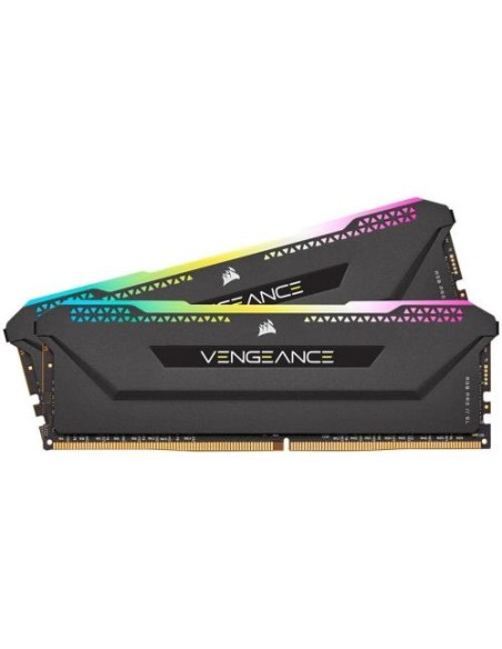 RAM DDR4 2x8GB 3200MHz Corsair Vengeance RGB Pro SL Black (CMH16GX4M2E3200C16)