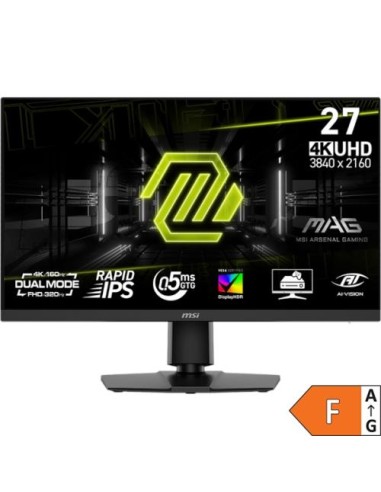 Monitor MSI 27"/68.6cm MAG 272URDF, 1920x1080, 160Hz, 400 cd/m2, 0.5ms