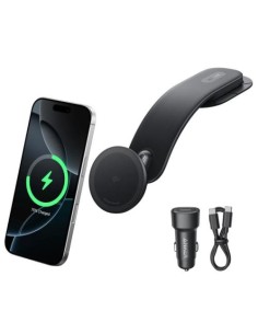 USB polnilec za avto Anker Nano MagGo (B2216H11), brezžični, USB-C, 15W