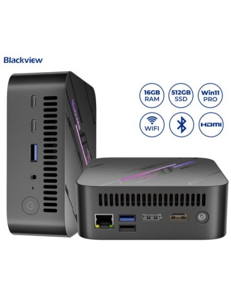 MiniPC BlackView MP100 (BV-PC-MP100-16-512-7430U-GR)