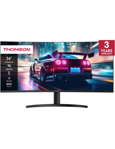 Monitor Thomson 34"/86.4cm M34QG7Y14C