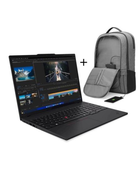 Prenosnik Lenovo ThinkPad T16 G3 + Business Casual Backpack (21MNS04M00_B01)