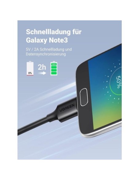 Kabel USB 3.0 A-B mikro 0.5m Ugreen 10840