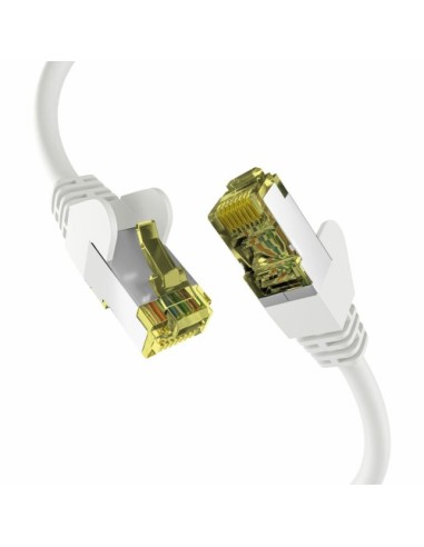 Priključni kabel SFTP C6A PIMF RJ45 0.25m, bel, EFB
