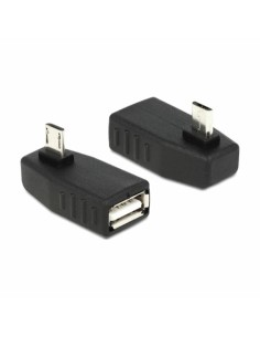 Adapter USC-A/Ž na USB Micro-B/M kotni, Delock 65474