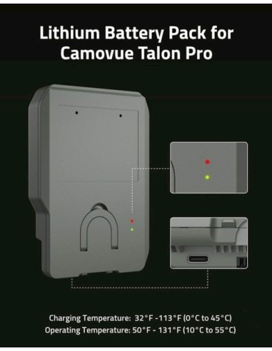 Baterija Reolink CAMOVUE BP-10 (BP1024), Lition polnilna baterija, 6000mAh