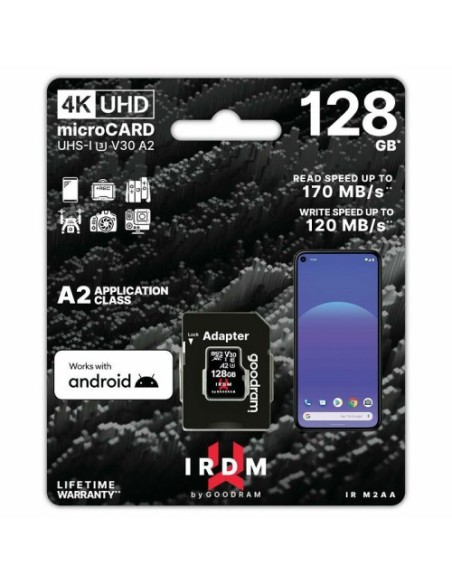 Spominska kartica Micro SDXC 128GB Goodram IRDM M2A (IR-M2AA-1280R12)
