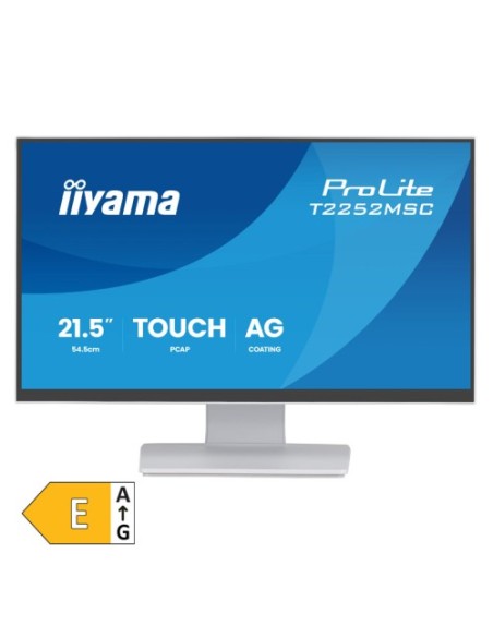 Monitor IIYAMA 21.5"/55cm ProLite Touch T2252MSC-W2AG, 1920x1080, 1000:1, 250 cd/m2,5ms