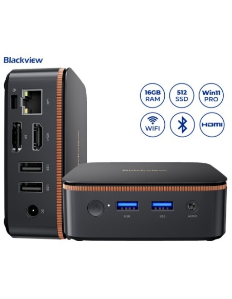 MiniPC BlackView MP20 (BV-PC-MP20-16-512-3300U-B)
