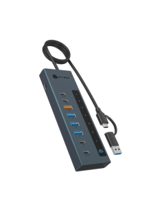Hub USB-C/A IcyBox IB-HUB1743-CPD