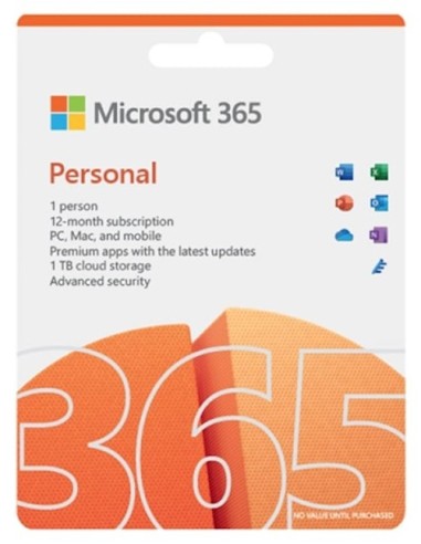MS Microsoft 365 Personal, enoletna naročnina (EP2-32463)