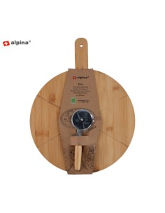 Deska + rezalnik za pizzo Alpina Pizza Board
