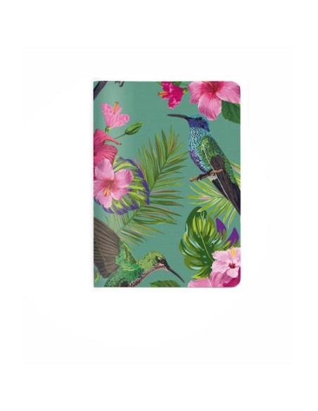 Blok Cedon Flower Bird (CD-2031460), A6, 32 listni, karo