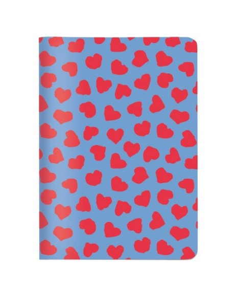 Blok Cedon Love Blau (CD-2035745), A6, 32 listni, karo