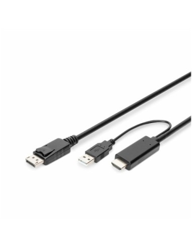 Kabel DisplayPort-HDMI 2m Digitus AK-330111-020-S