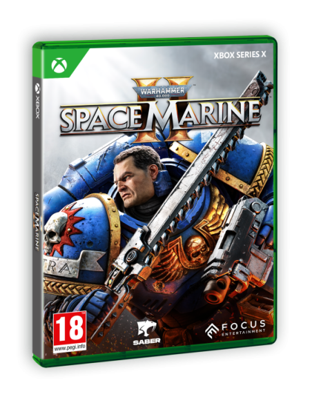 The Warhammer 40,000: Space Marine 2 Gold Edition (NO STEEL BOOK - STANDARD PACKAGING) (Xbox Series X)