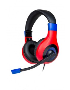 Slušalke BigBen Nintendo Switch Headset Mari Red/Blue