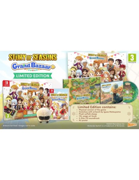 Story Of Seasons: Grand Bazaar - Limited Edition (Nintendo Switch)