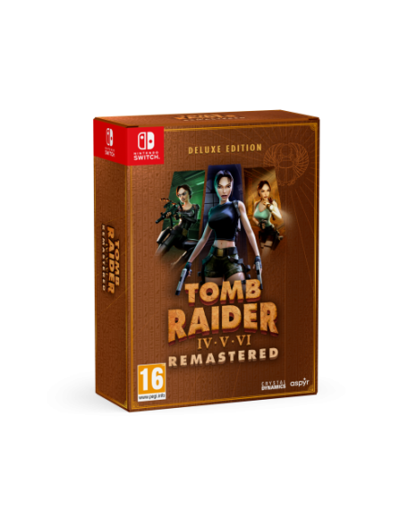 Tomb Raider IV-VI Remastered Starring Lara Croft - Deluxe Edition (Nintendo Switch)