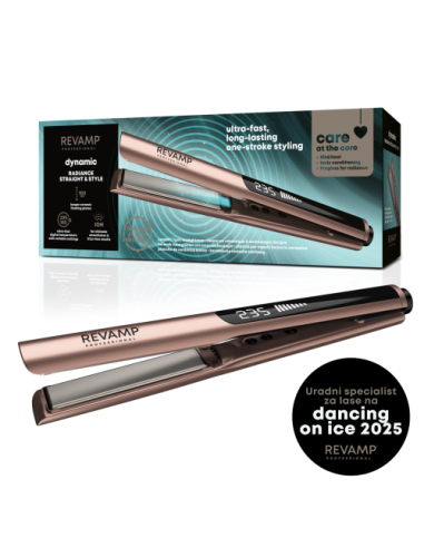 Likalnik za lase Revamp  Dynamic Radiance Straight & Style Ceramic Ionic Hair Straightener (ST-1900GD )