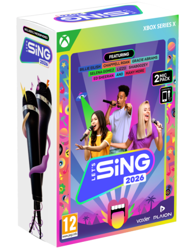 Let's Sing 2026 + 2 Mic Pack (Xbox Series X)