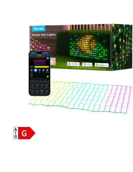 LED zunanje mrežne luči Govee RGBIC