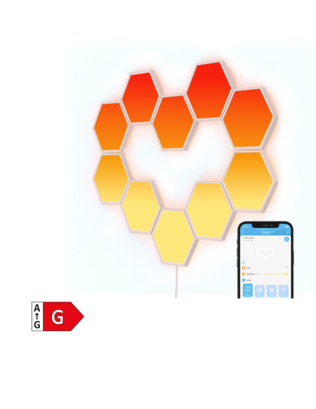 LED svetlobni paneli Govee Glide Hexa Light Panels, 10-Pack