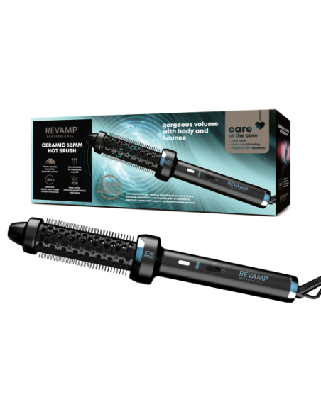 Oblikovalec las Revamp Ceramic 30mm Hot Brush (BR-1300A)