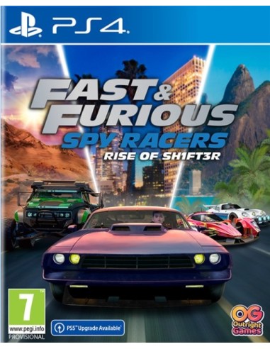 Fast & Furious: Spy Racers Rise of SH1FT3R (Playstation 4)