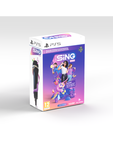 Let's Sing 2024 - Single Mic Bundle (Playstation 5)